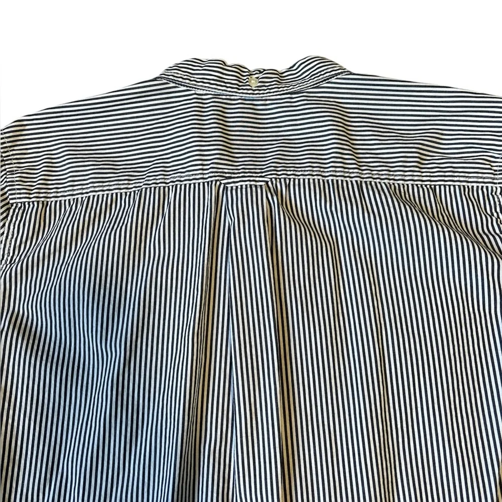 J. Crew blue/white striped dress shirt - Picture 8 of 15
